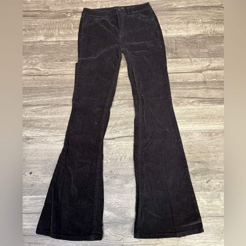 Design Lab Lord & Taylor Chocolate Corduroy Trousers